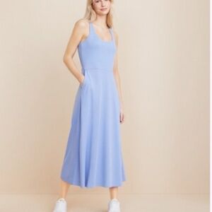 Lou & Grey Sandwashed Tank Midi Pocket Dress